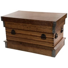 Wooden Cabinet Maker's Tool Chest