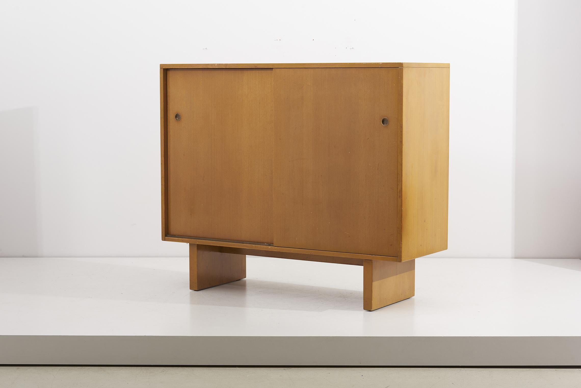 Wooden Cabinet with Many Drawers by James Wylie for Widdicomb, US, 1950s 3