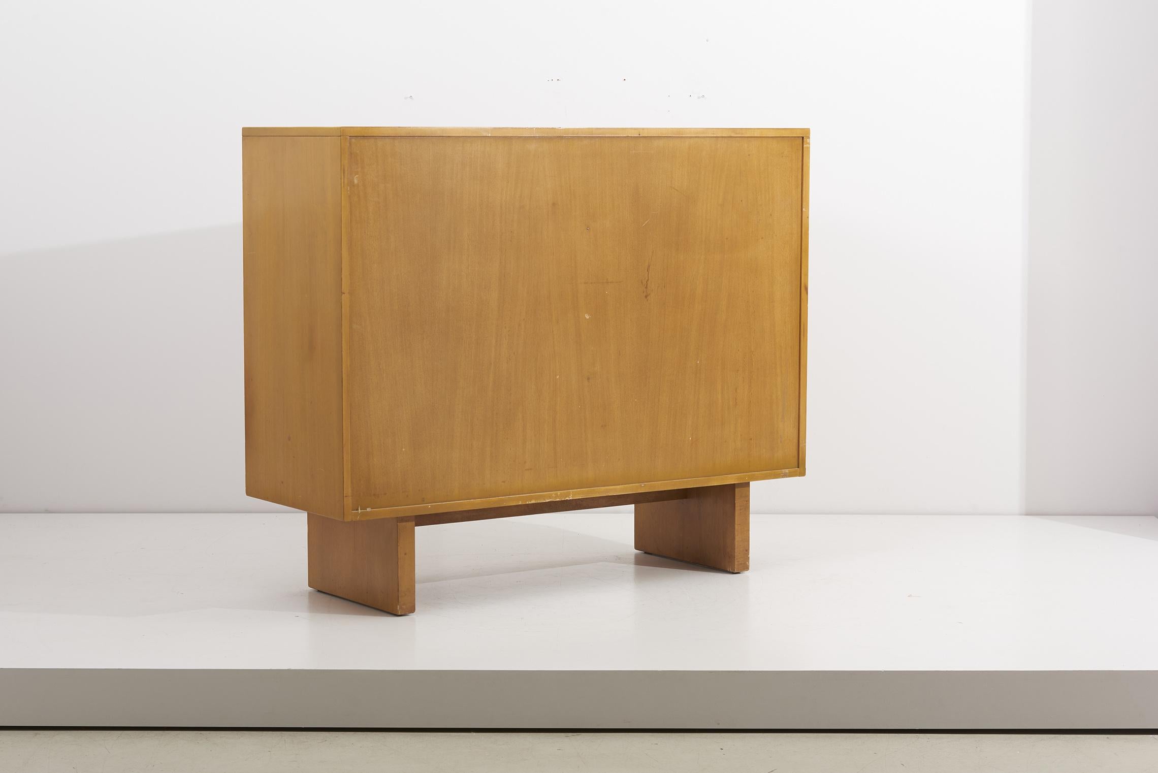 Wooden Cabinet with Many Drawers by James Wylie for Widdicomb, US, 1950s 9