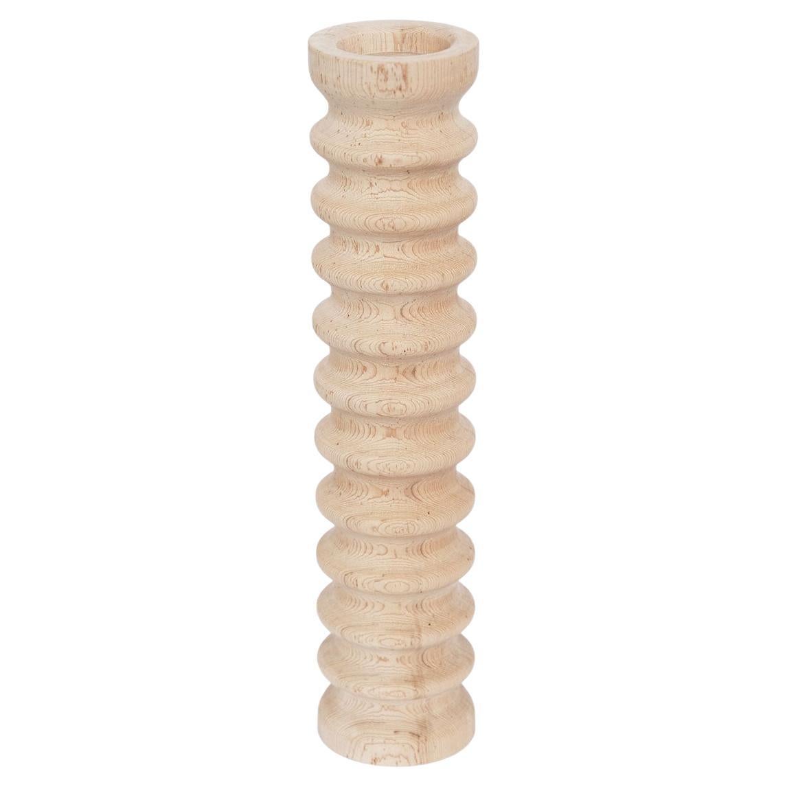 Bougeoir en bois, grand- SOFRA