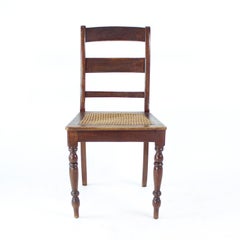 Wooden & Cane Chair, Czechoslovakia 1910s
