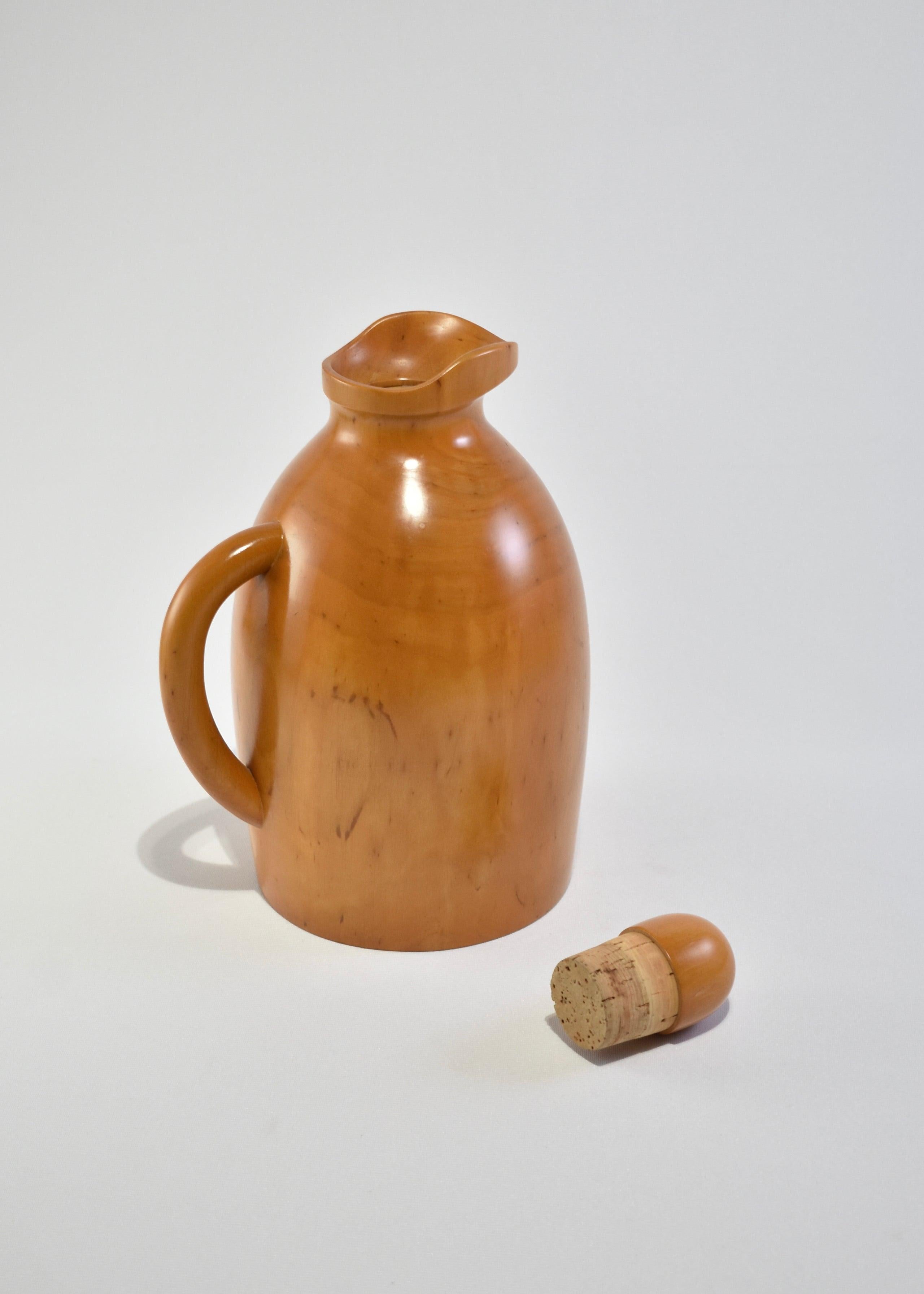 Italian Wooden Carafe
