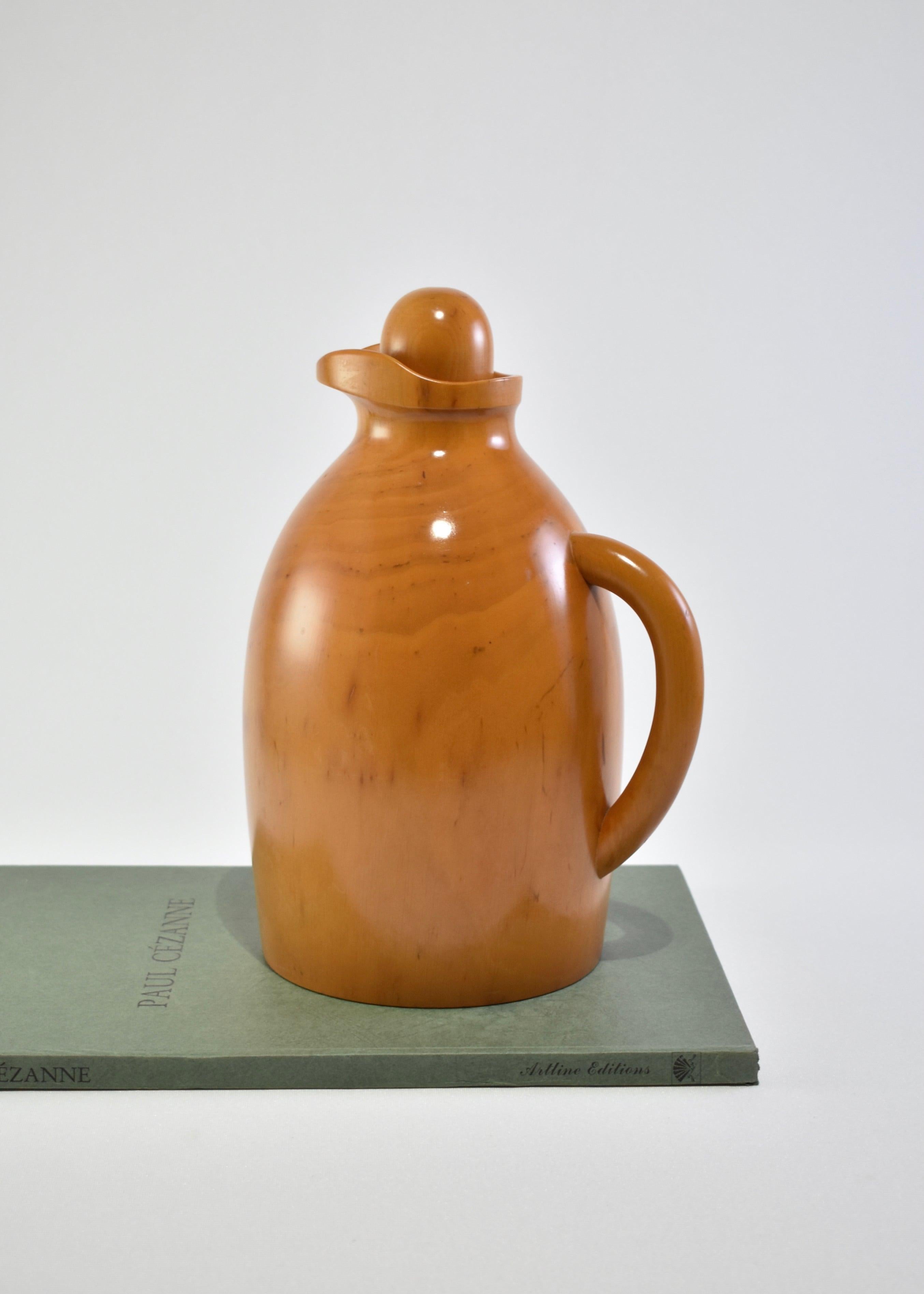 20th Century Wooden Carafe