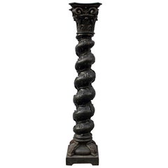 Wooden Carved Column
