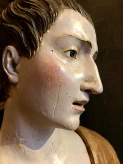 Wooden Carved Sculpture, Christmas Cribs Manikin