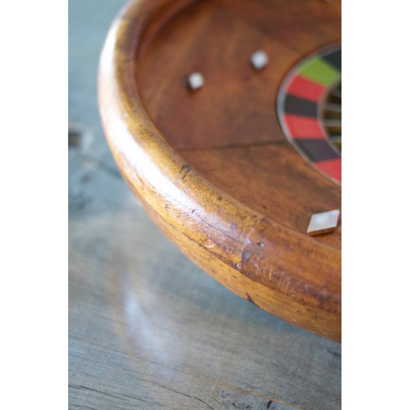 Roulette da casinò in legno, anni '60 in vendita 12