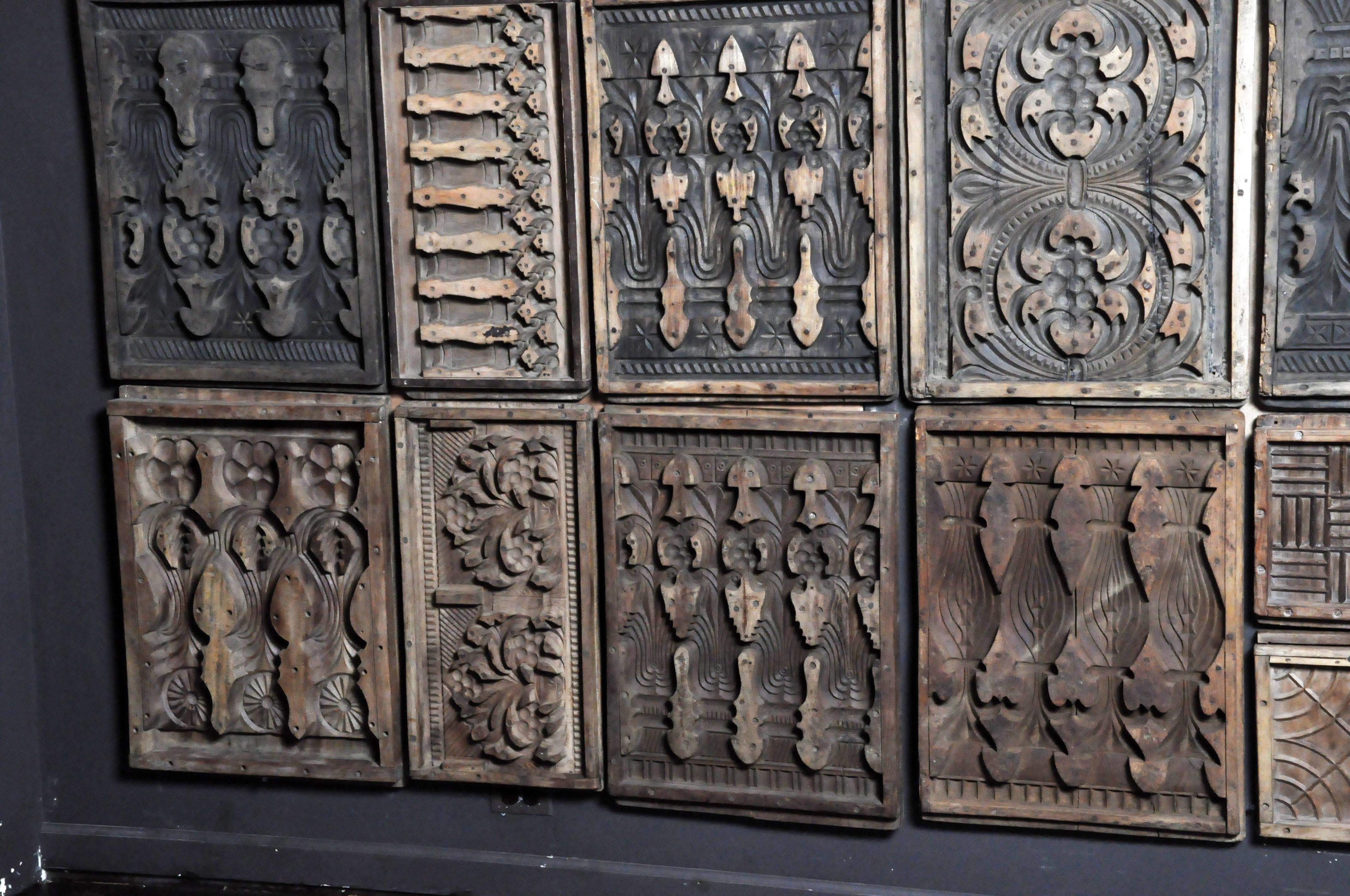 Wooden Cement Mold Wall Art 3