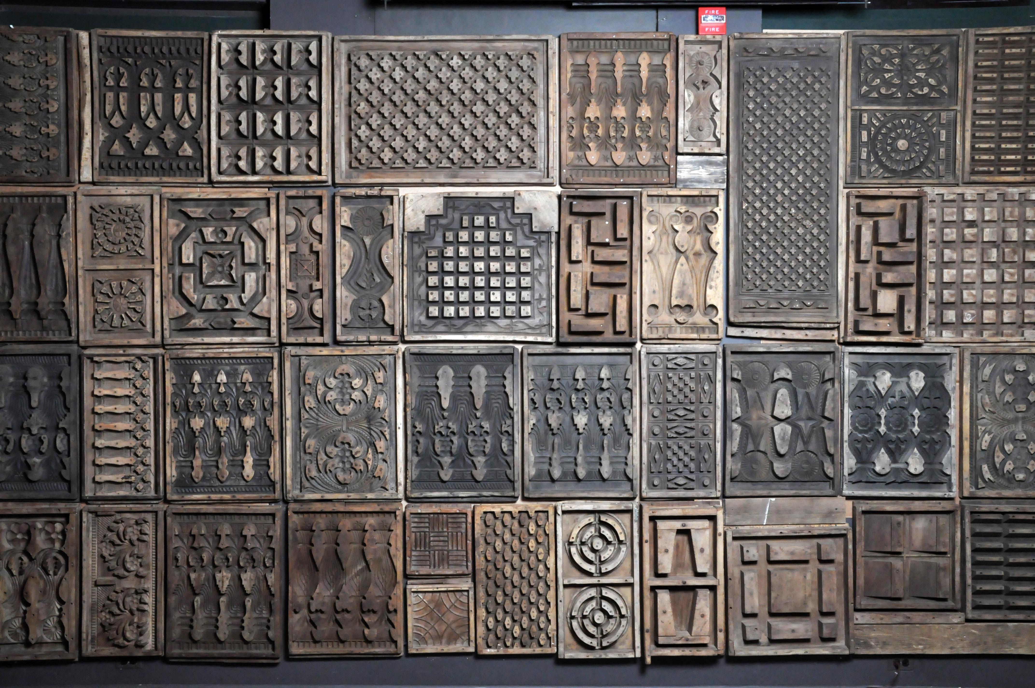 Wooden Cement Mold Wall Art 6