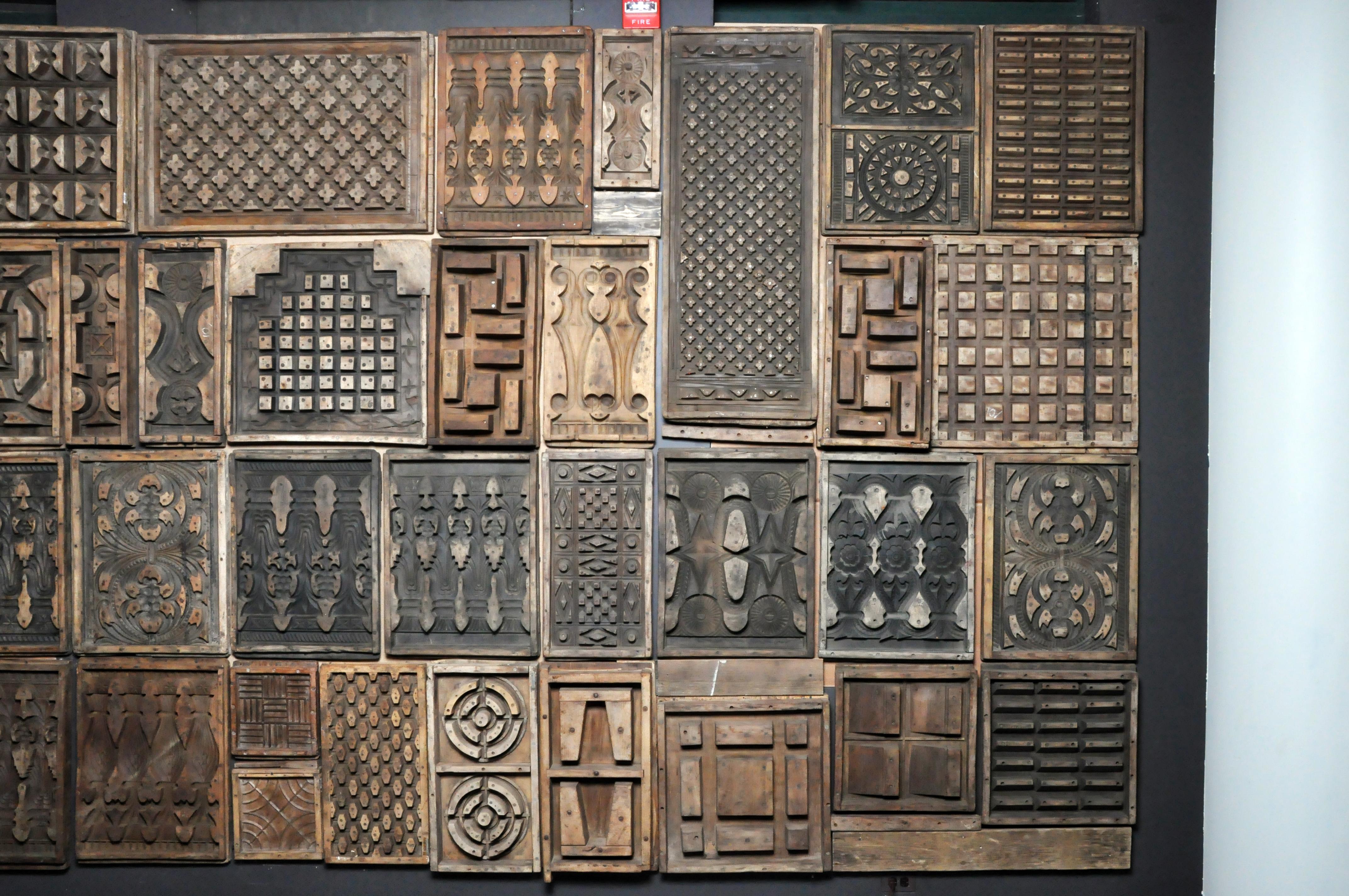 Wooden Cement Mold Wall Art 7