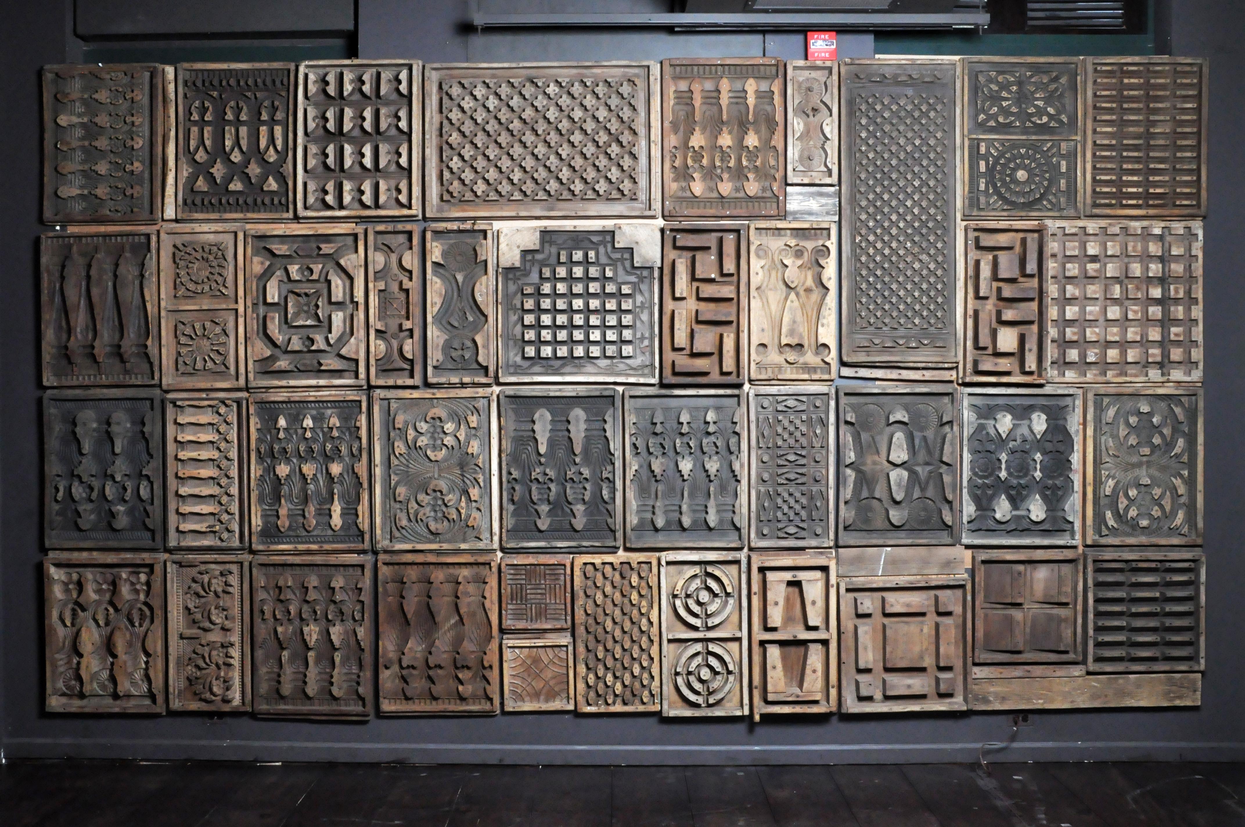 Wooden Cement Mold Wall Art 13