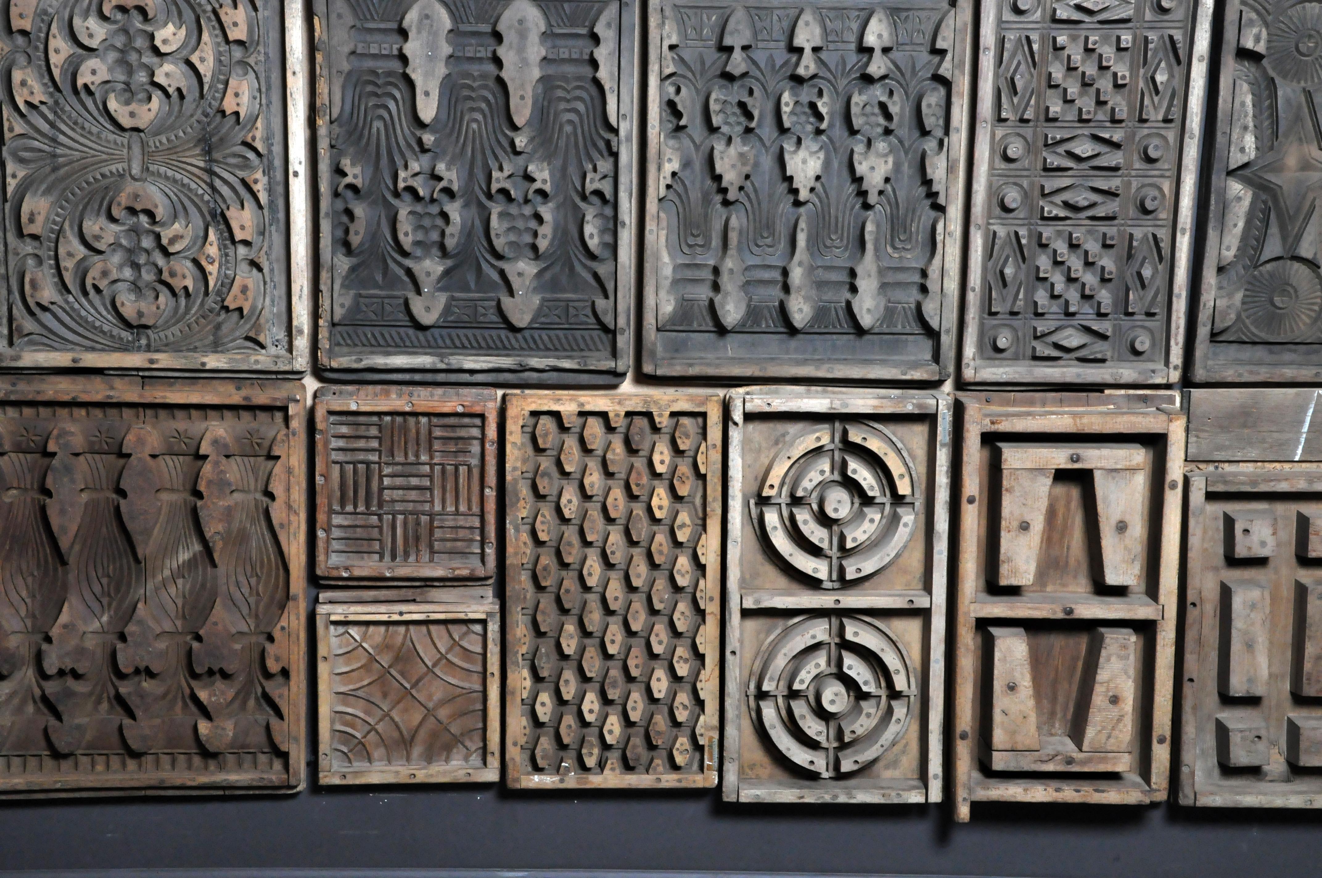 Wooden Cement Mold Wall Art 1