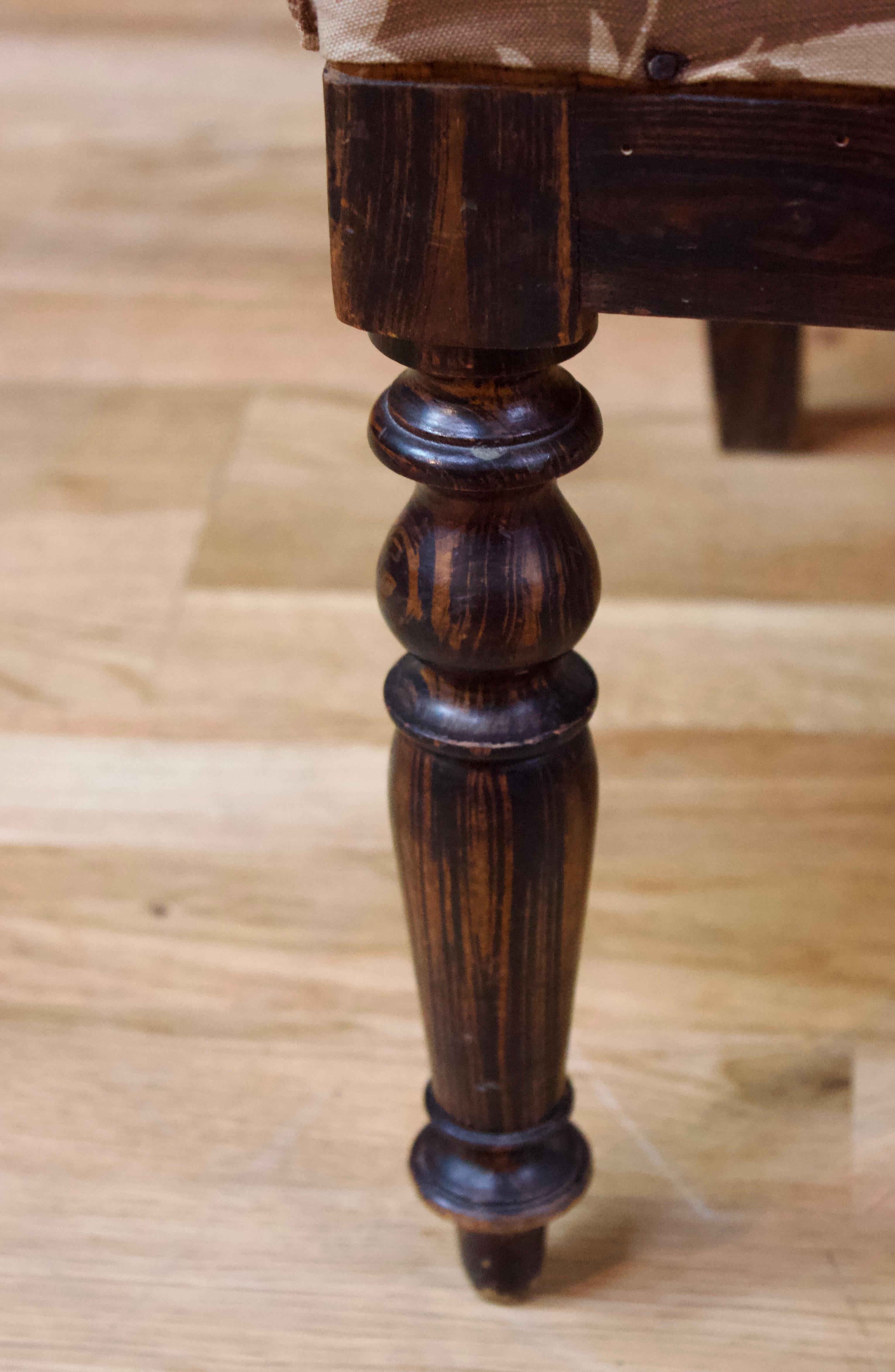 Sedia in legno in stile Louis Philippe del XIX secolo in Francia In condizioni buone in vendita a Beuzevillette, FR