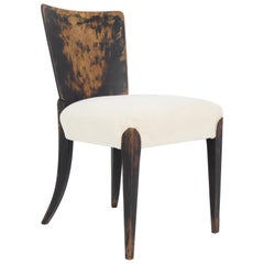 Wooden Chair with Upholstered Seat by J. Halabala