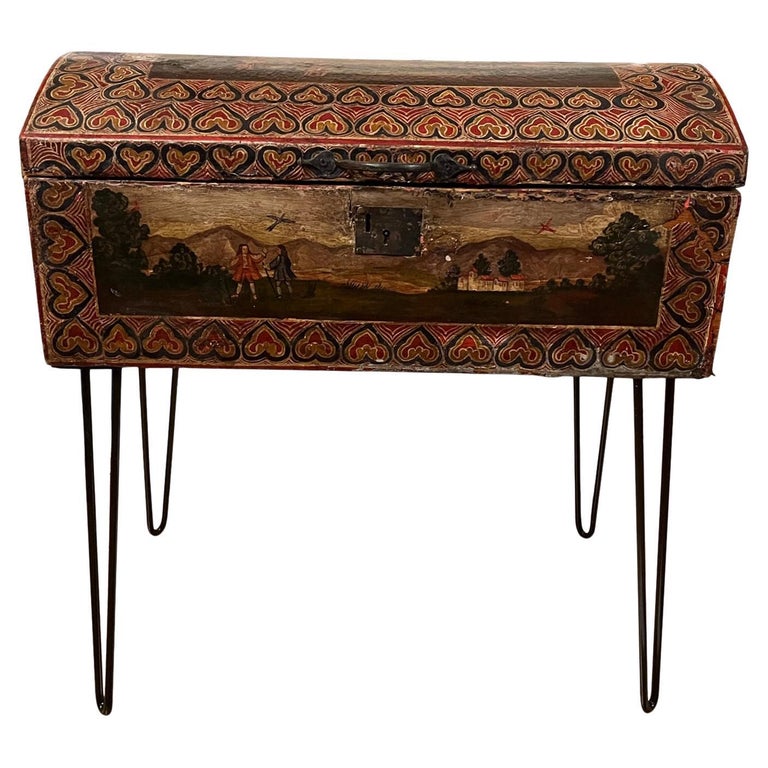 Wooden Chest For Sale at 1stDibs