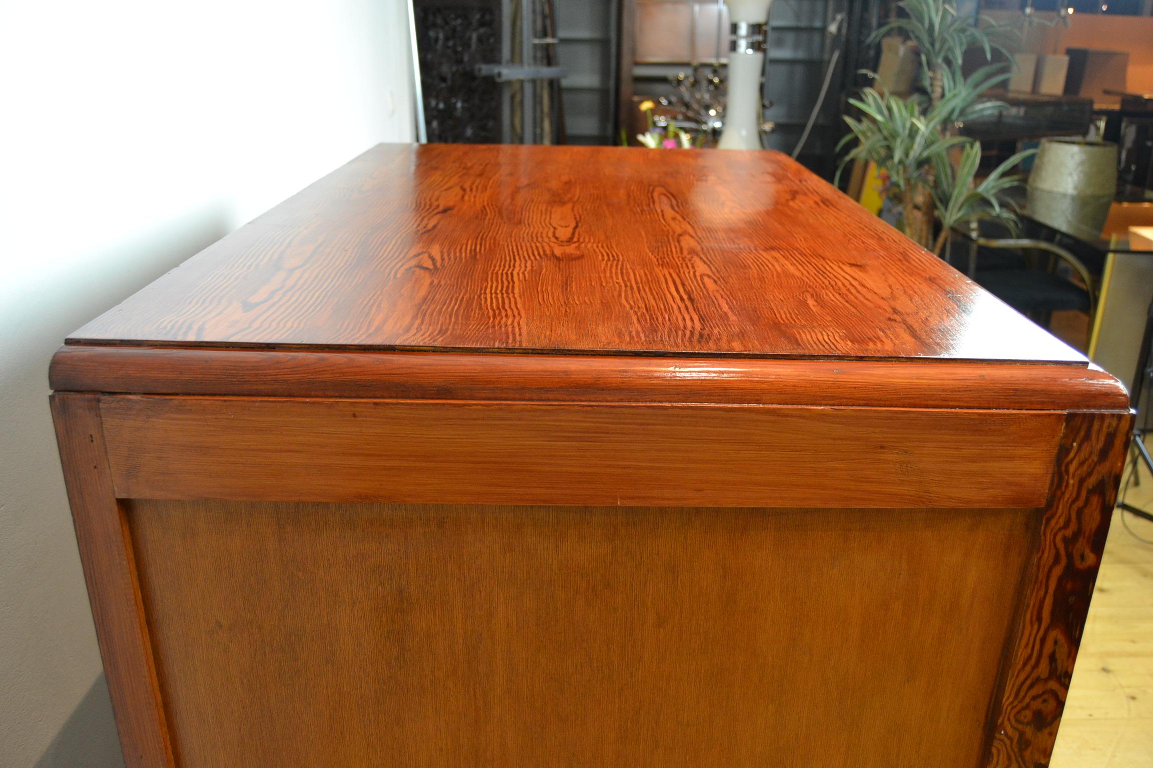 Wooden Chest of Drawers with 7 Drawers, 1950s 2