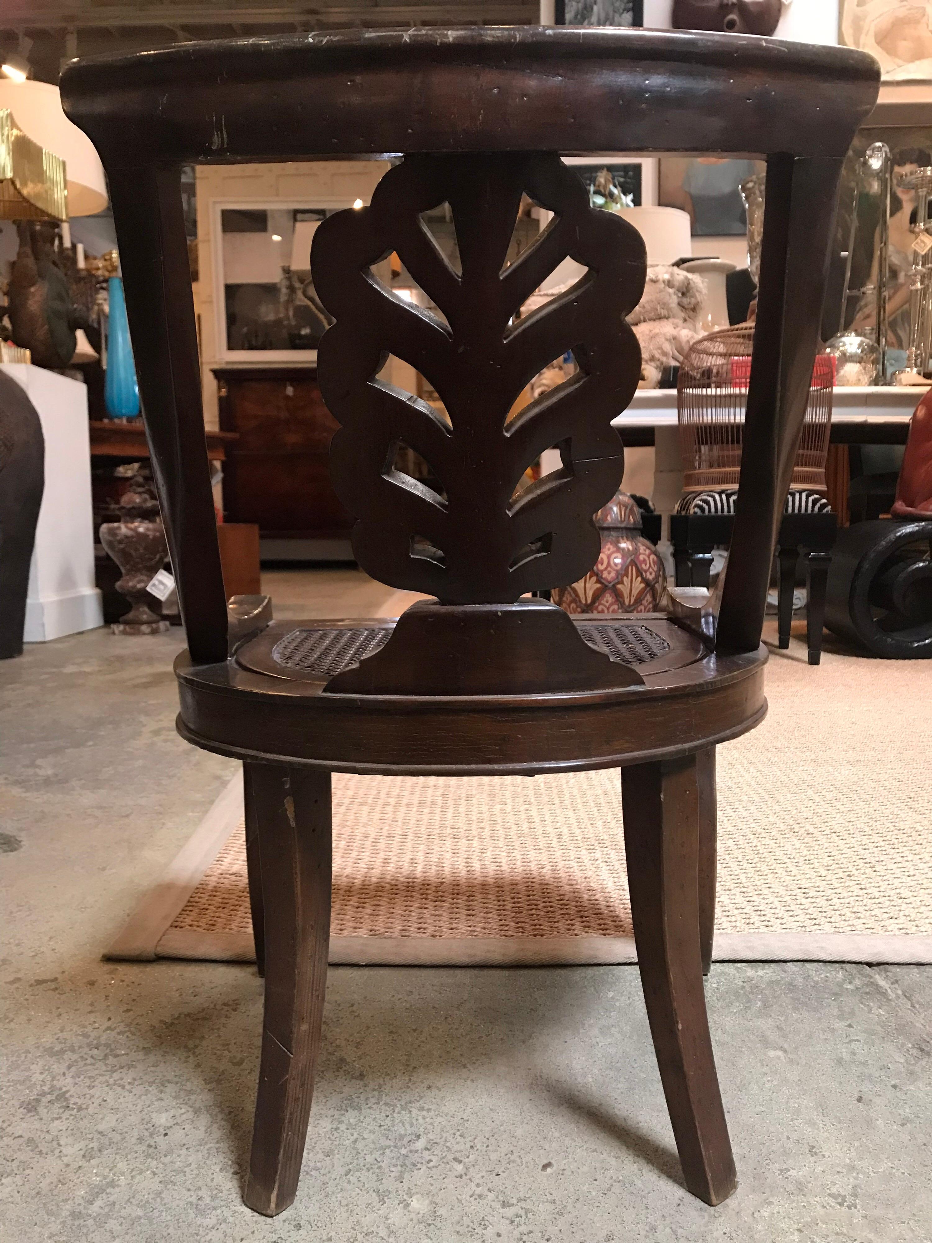 Portuguese Wooden Child's Chair