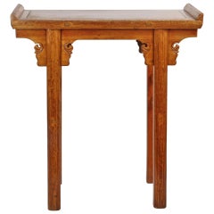 Vintage Wooden Chinese Altar Table 