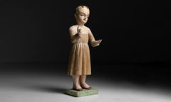 Wooden Christ Altar Figure, 18th Century