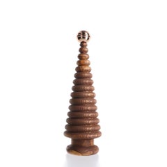 Wooden Christmas Tree CEDAR – Cedar with Bronze Tip, Large Size
