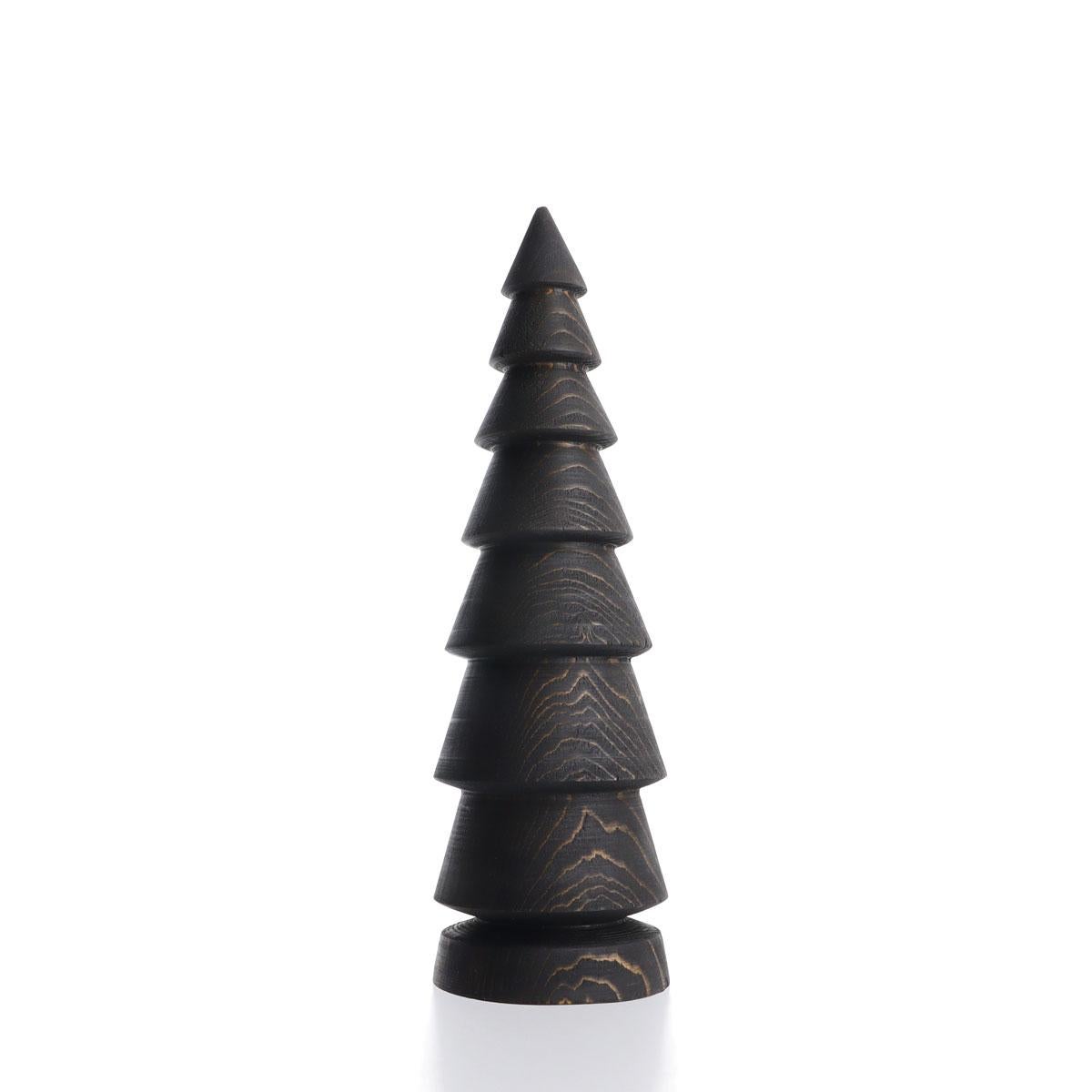 Hölzerne Weihnachtsbaumtanne - Zeder, Großformat (Moderne) im Angebot