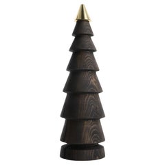 Wooden Christmas Tree FIR – Cedar with Brass Tip, Large Size