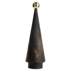Wooden Christmas Tree JUNIPER – Cedar with Brass Tip, Large Size