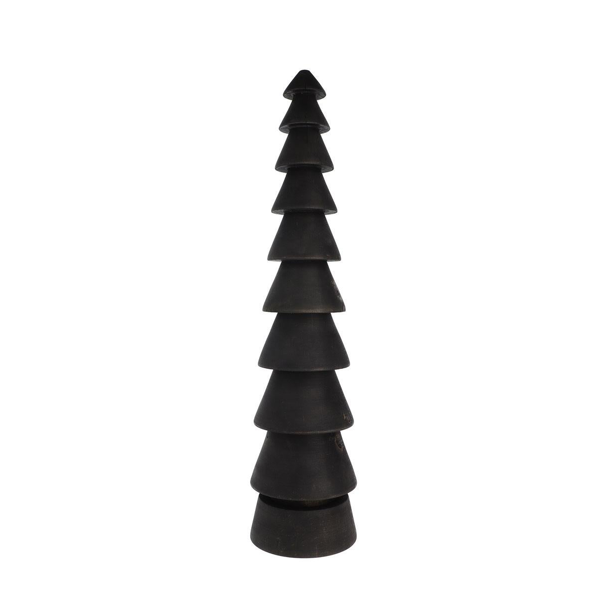 Moderno Albero di Natale in legno Mega FIR - Cedro, 62 cm in vendita