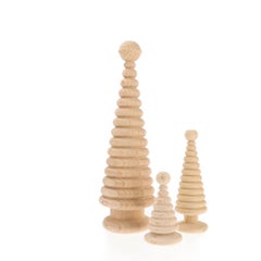 Wooden Christmas Tree Set CEDAR – Cedar