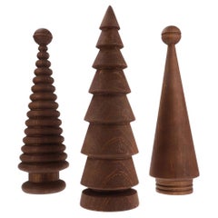 Wooden Christmas Tree Set – Cedar, Large Size