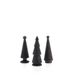 Set di alberi di Natale in legno - Cedro, misura media