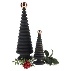 Wooden Christmas Tree Set, Duo CEDAR – Cedar with Bronze Tip