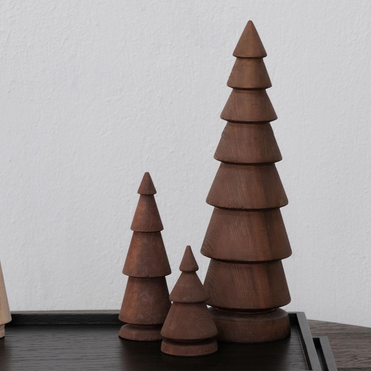 Holz-Weihnachtsbaum-Set FIR - Zedernholz (Türkisch) im Angebot