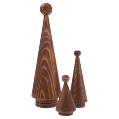 Wooden Christmas Tree Set JUNIPER – Cedar