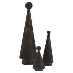 Wooden Christmas Tree Set JUNIPER – Cedar