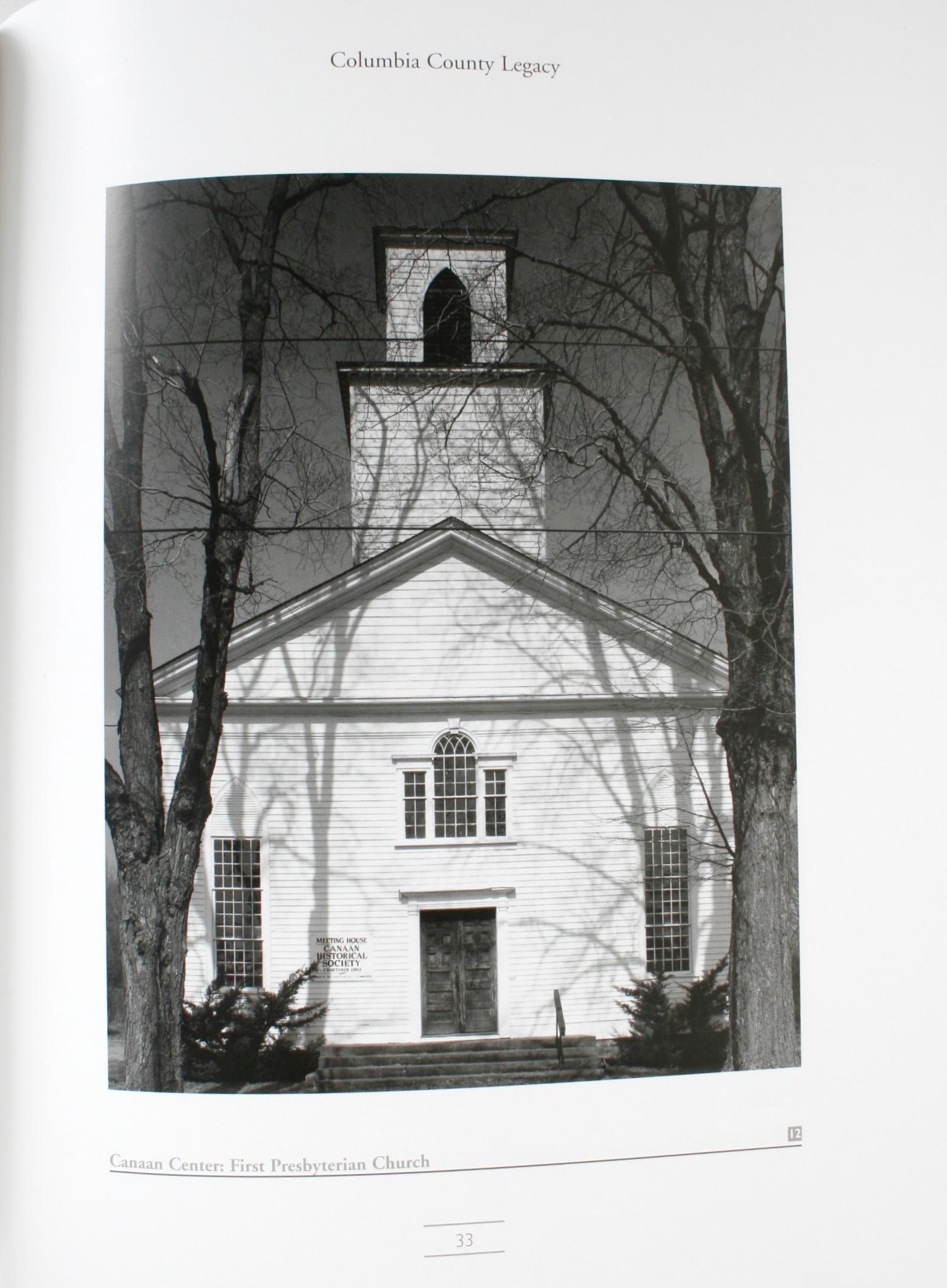 Wooden Churches Columbia County Legacy by Arthur A Baker, 1st Edition In Excellent Condition For Sale In valatie, NY