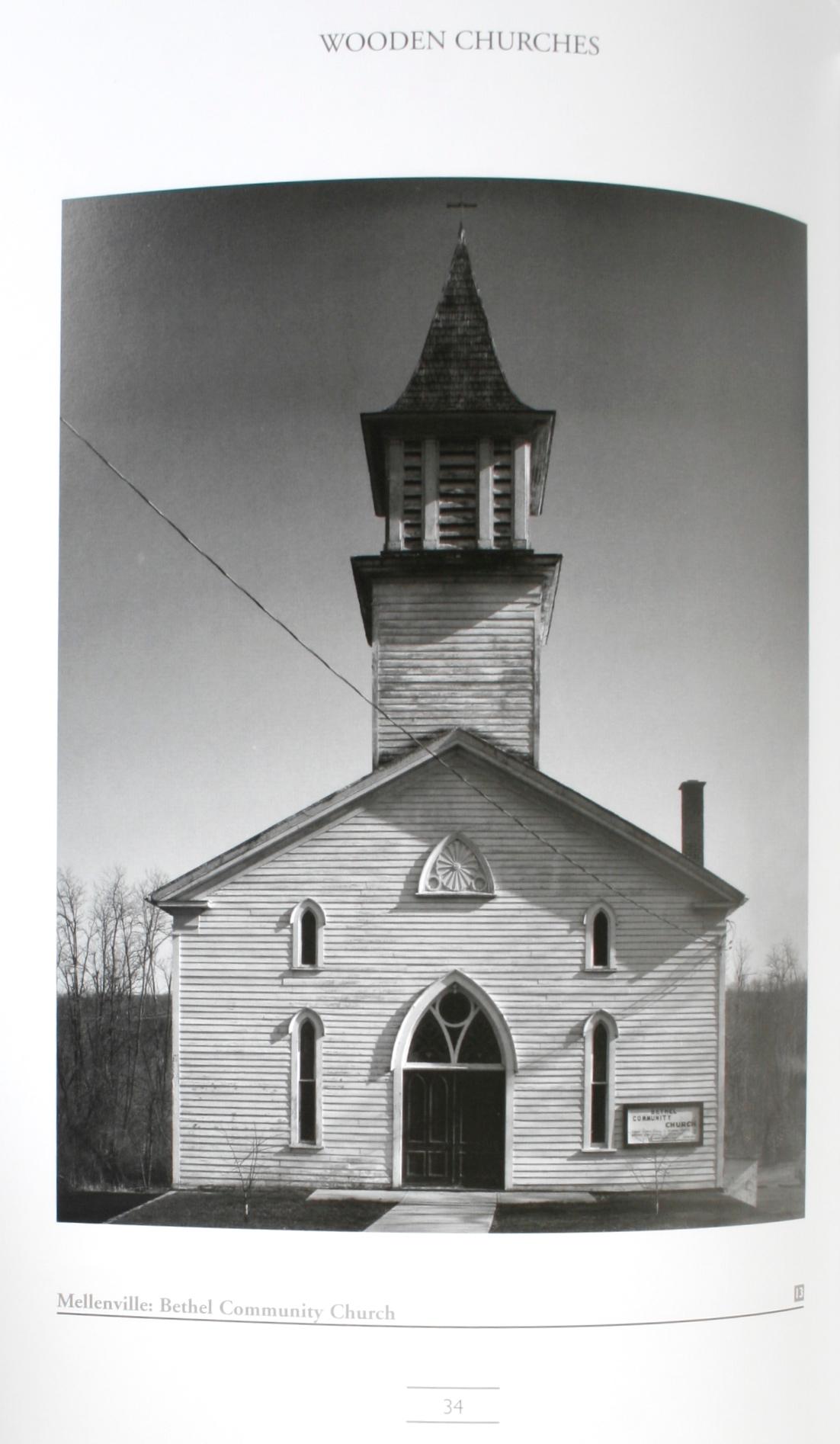 Contemporary Wooden Churches Columbia County Legacy by Arthur A Baker, 1st Edition For Sale