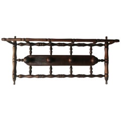 Wooden Coat Rack from the Beginning of the 20th Century