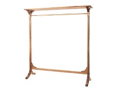Porte-manteaux en bois / Reproduction d'un porte-manteaux de cintre européen