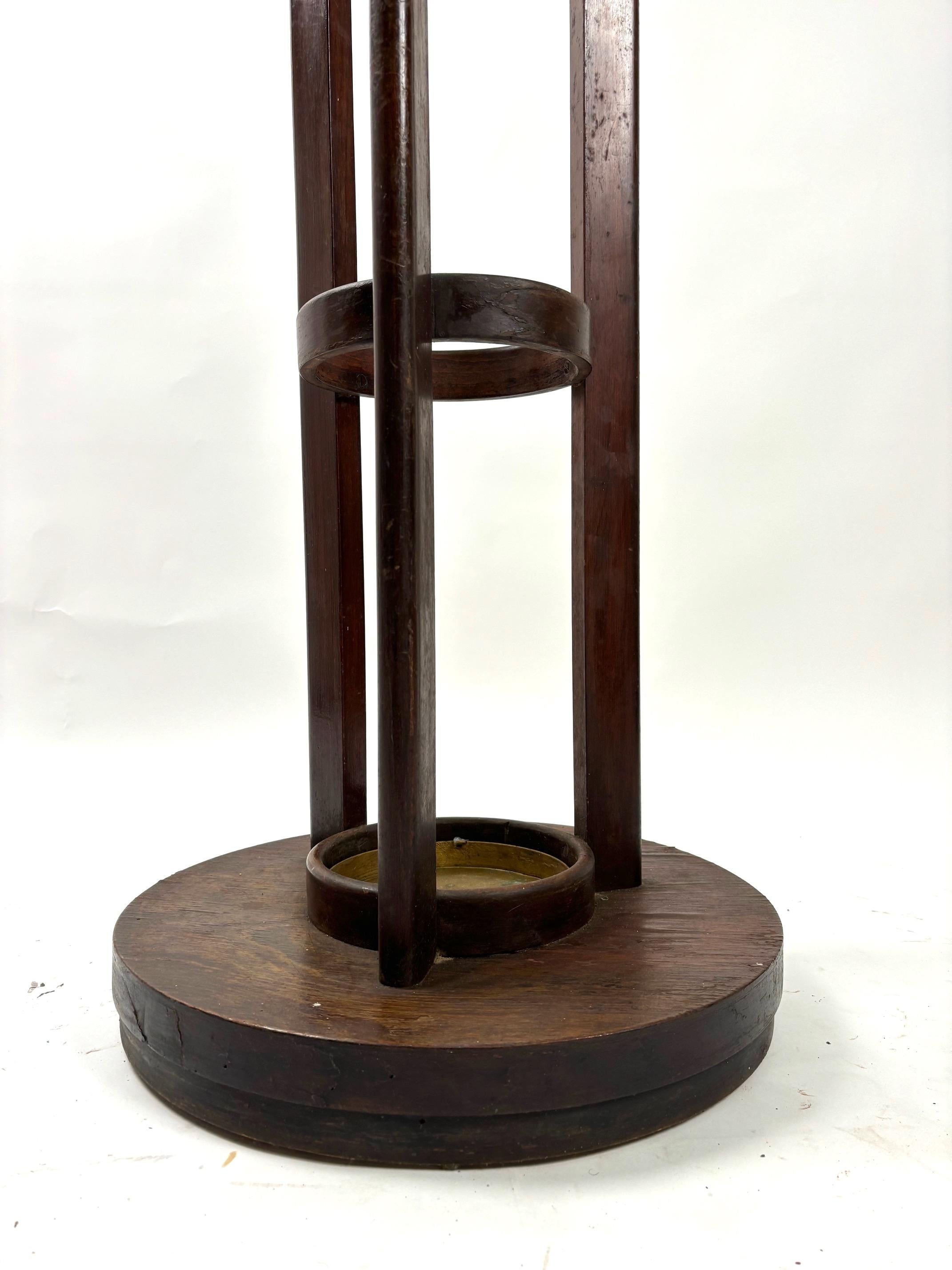 Wooden Coat Rack Viennese Secession, Hoffmann Style, Vienna For Sale 1