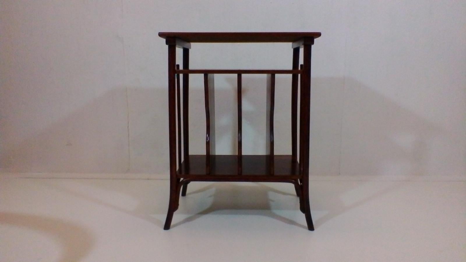 The item made of beech wood with shellac varnish in original wood shade. Manufacturer is Thonet-Bystrice pod Hostýnem. The item is after complete renovation.