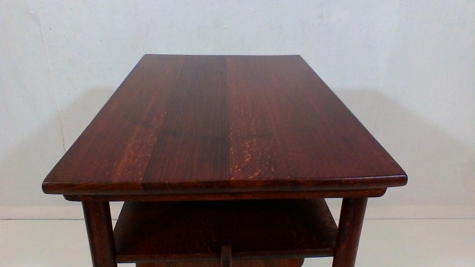 Beech Wooden Coffee Table, 1925