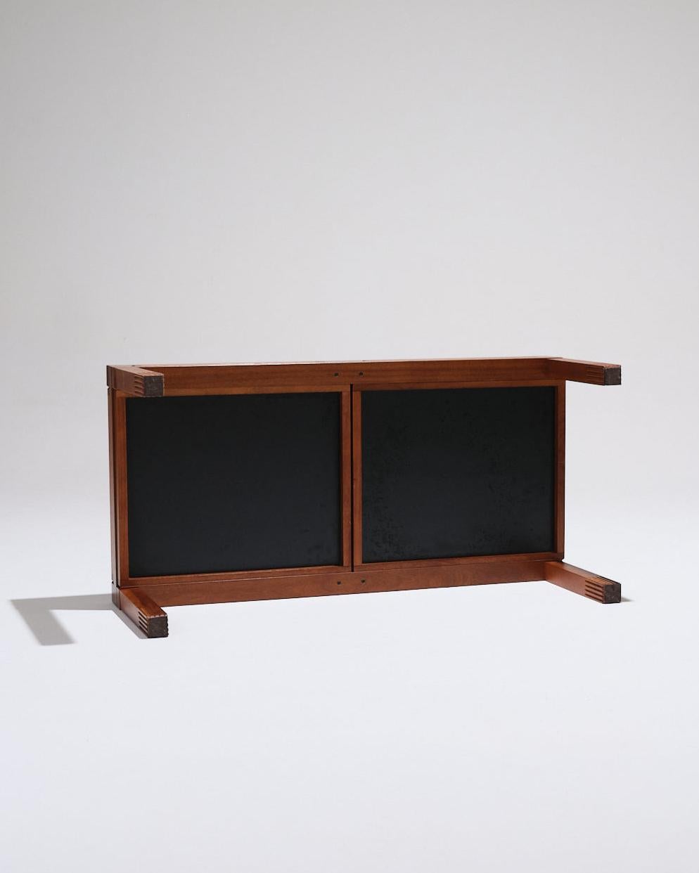 Table basse en bois, Bernard Vuarnesson, 1970 en vente 5