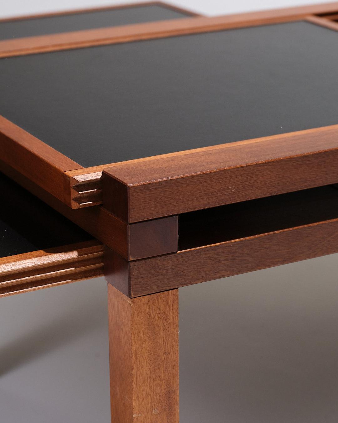 Table basse en bois, Bernard Vuarnesson, 1970 en vente 2
