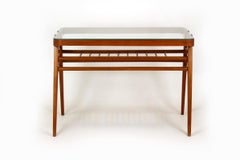 Mesa de centro de madera de František Jirák, años 60