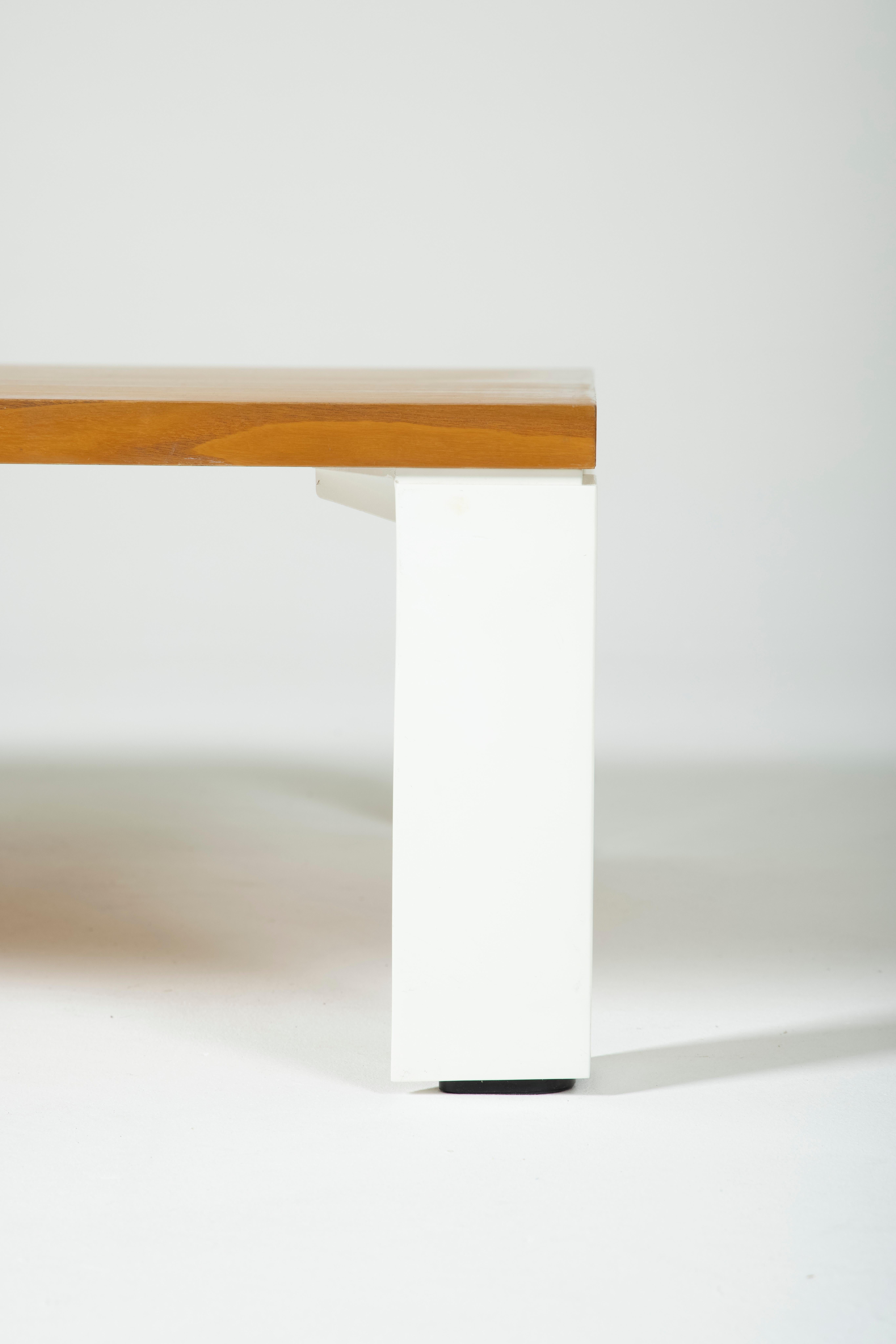 Wooden coffee table by Joe d'Urso for Artemide, 1970s 3