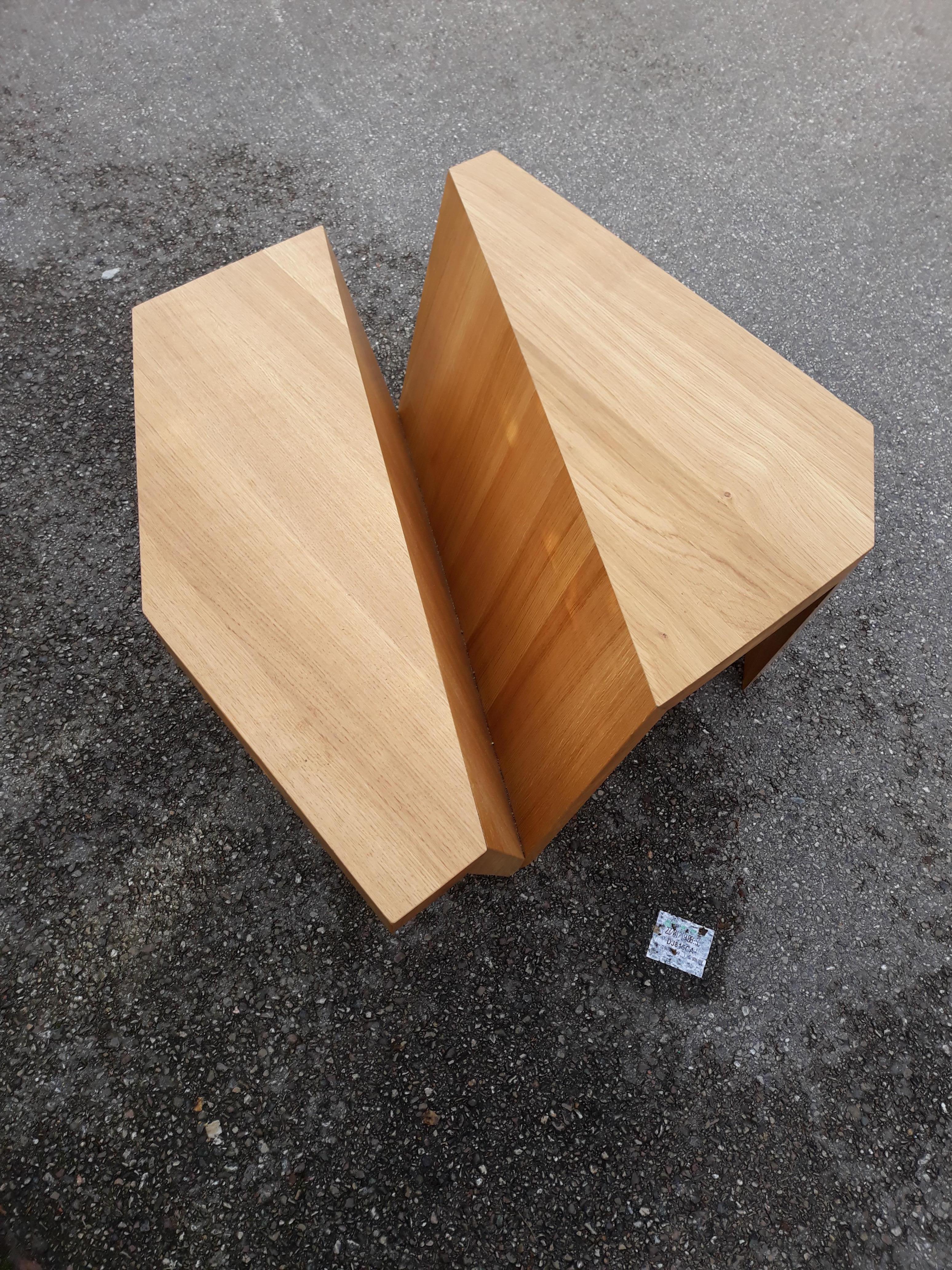Wooden Coffee Table, circa 1970-1980 In Good Condition For Sale In Saint-Ouen, FR
