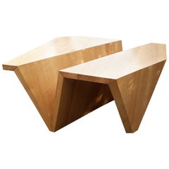 Table basse en bois, datant d'environ 1970-1980