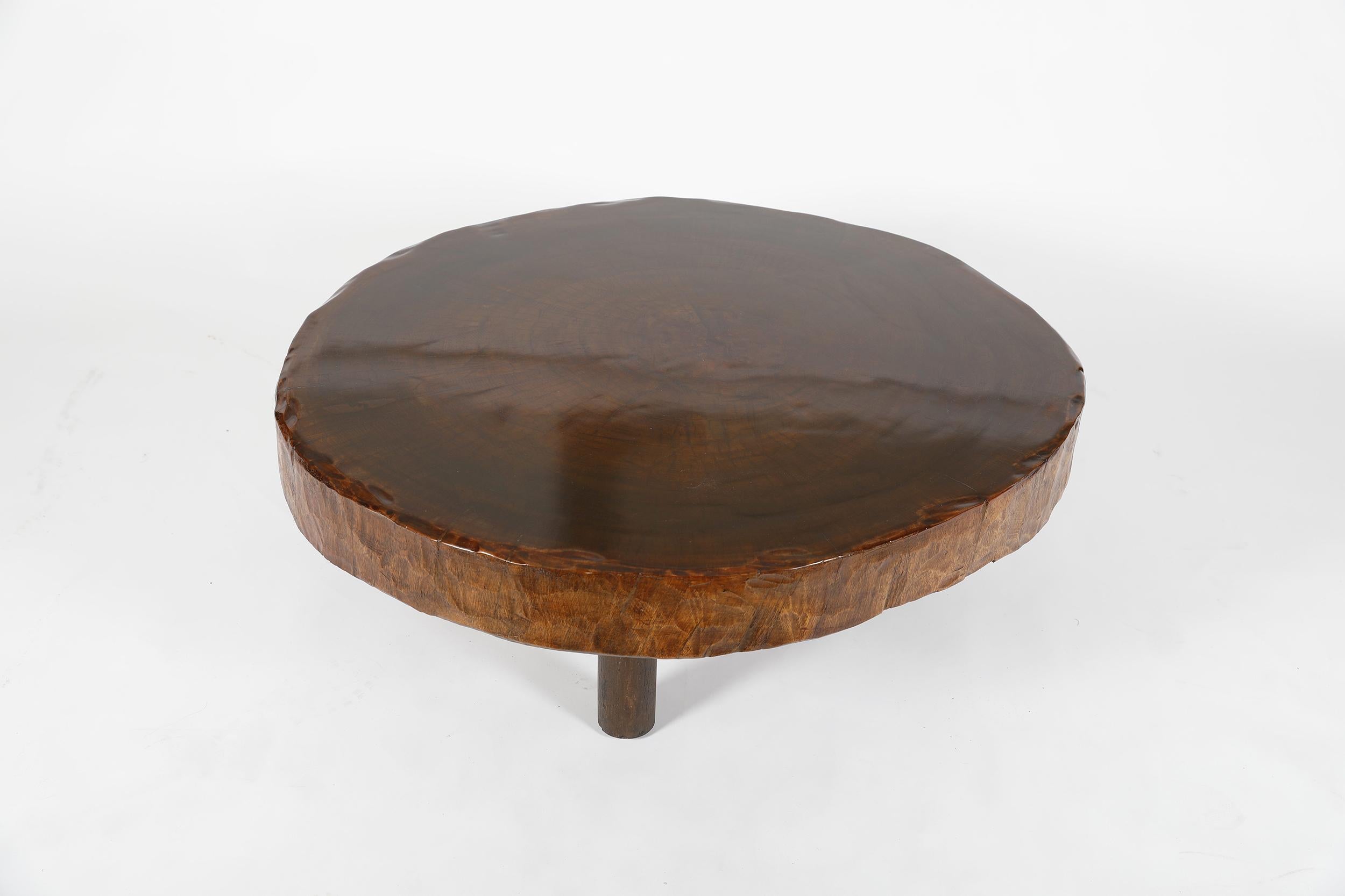 Milieu du XXe siècle Table basse en bois en vente