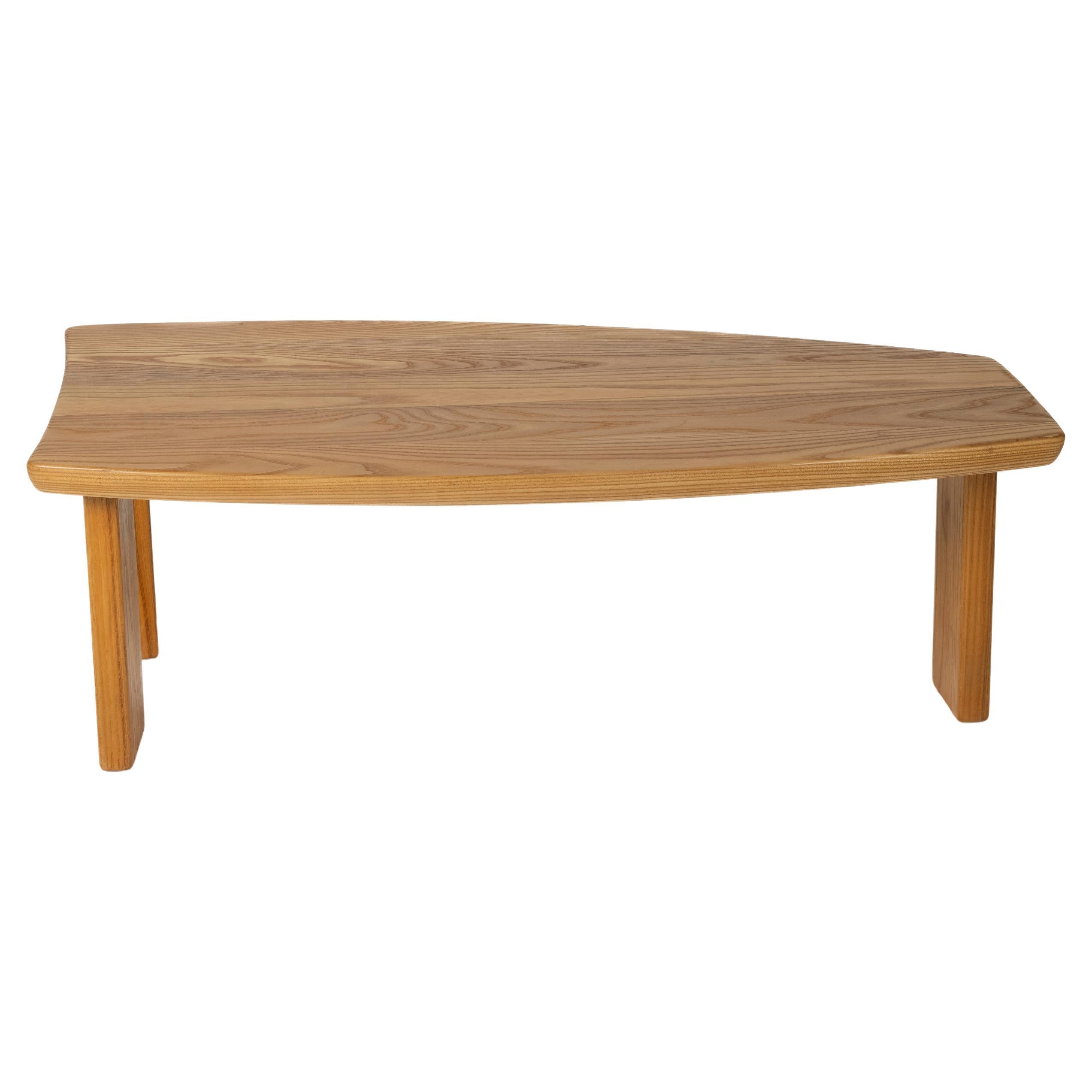 Travertine coffee table, 1970s For Sale at 1stDibs