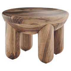 Wooden Coffee Table Freyja 1 in Walnut Finish by Noom